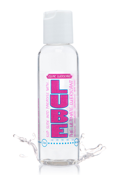 pink water based personal sex lube for women 2 8oz